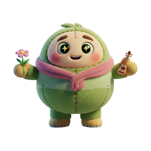 Florette, la mascotte du festival FLORE